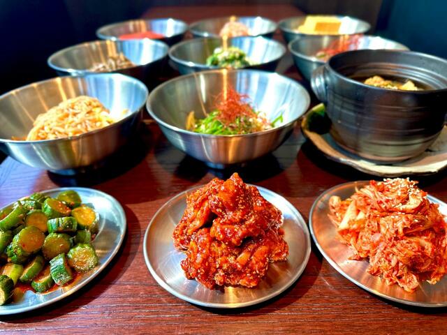 「メニュー一例」＜¥1,500(税込)/平日、¥1,800(税込)/土日祝＞【韓国おばんざいフェア ランチビュッフェ】