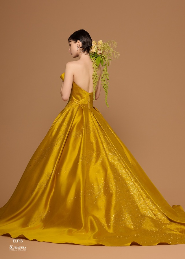 「Irida maison(イリーダメゾン)」新作ウェディングドレス IM-0040_Yellow