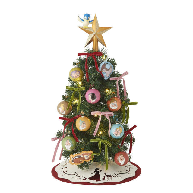 Francfranc「白雪姫/クリスマスツリースターターセット」150cm¥19,800・60cm¥9,800