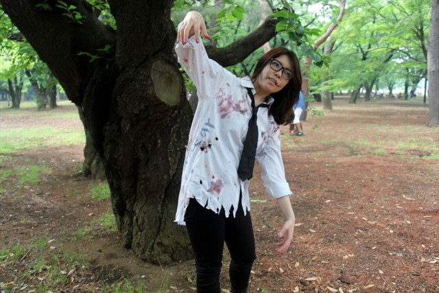 ゾンビウォーキング／恐怖（？）の模様