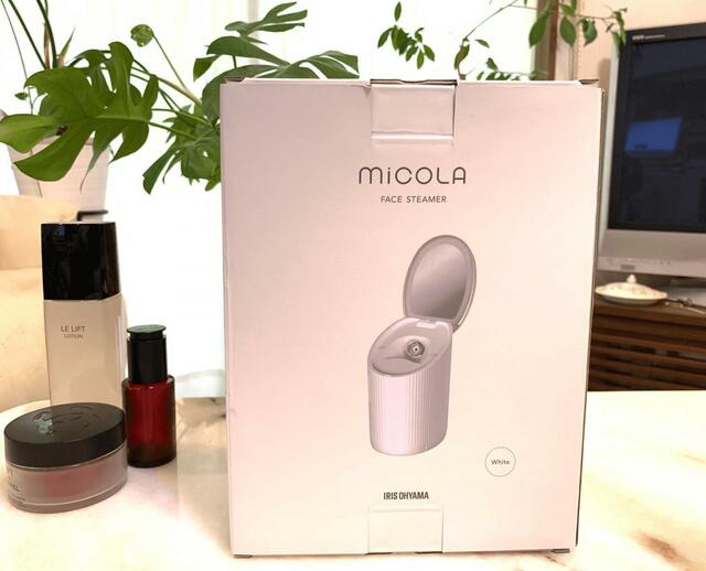 【MiCOLA】アイリスオーヤマのフェイススチーマー