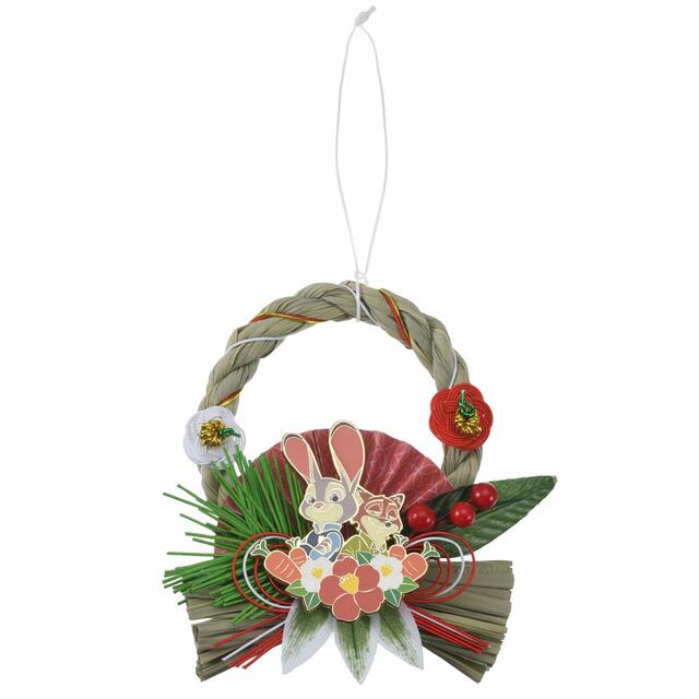 ジュディ・ホップス＆ニック・ワイルド しめ飾り HAPPY JUDY YEAR 2,200円