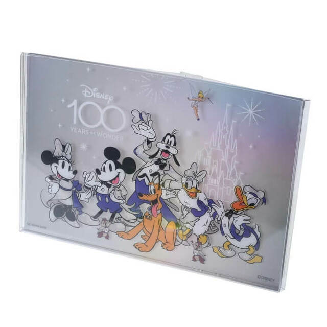 ディズニーキャラクター ポストカード セット フレーム付き The Disney100 Platinum Celebration Collection 660円