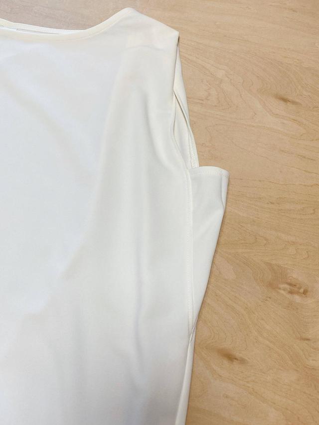 【ユニクロ】クレープジャージーT（ノースリーブ）／税込1,500円