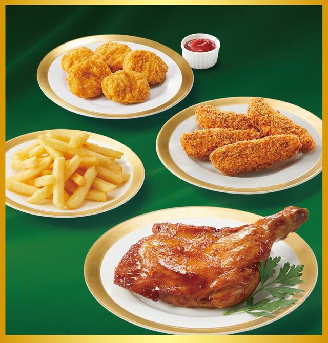 バーベキューチキン コンボ