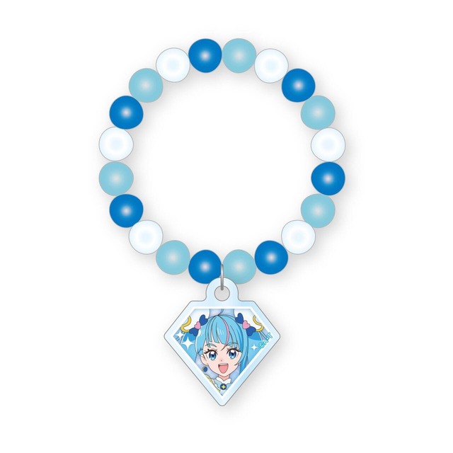 【ひろがるスカイ！プリキュア】ビーズブレスレット（キュアスカイ）850円（税込）