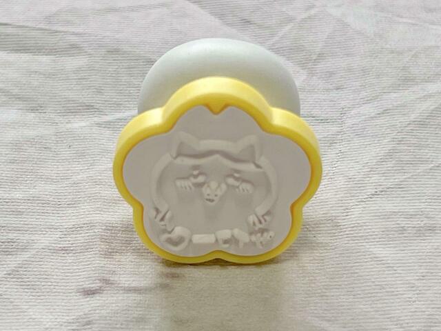 台座がスタンプになっています!