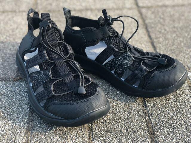 【ワークマン フィールドサンダルアドバンス】日常に馴染むブラックもかっこいい