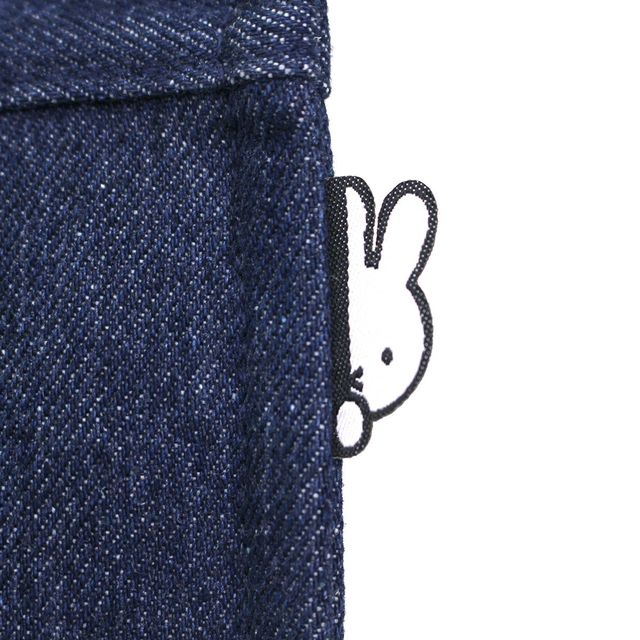 【ミッフィー】2Wayトートバッグ(M)ミッフィーフェイスデニムブルー