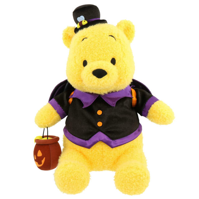 ぬいぐるみ 4,000円|東京ディズニーリゾート「ディズニー・ハロウィーン」スペシャルグッズ|販売店舗:東京ディズニーランド「ディズニー&カンパニー」、東京ディズニーシー「スリーピーホエール・ショップ」|発売日:2024年9月19日(木)