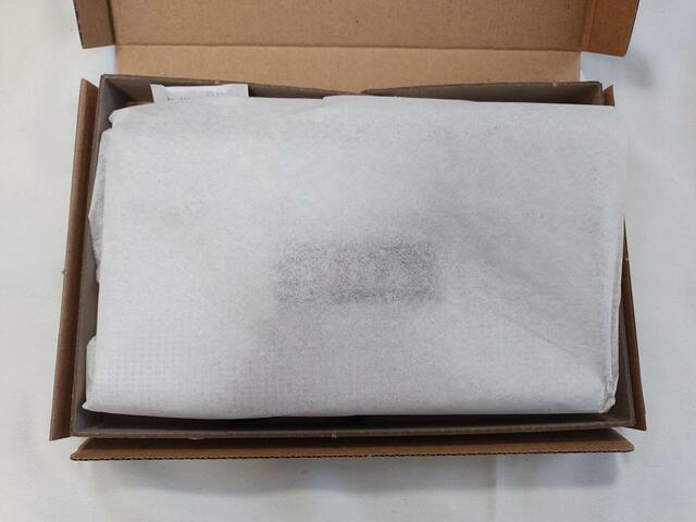 綺麗に梱包されていた