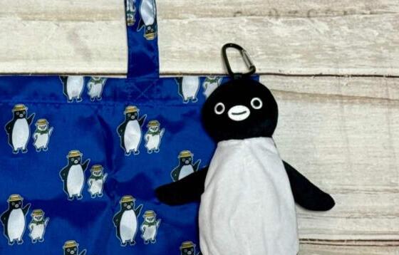 セブン限定】Suicaのペンギン「ぬいぐるみポーチ＆エコバッグ」が可愛