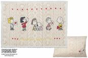 【西川 PEANUTS クッション in ブランケット（PN2662BD）】4,400円（税込）