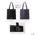 【『Disney LIFESTYLE BOOK リボントートバッグ by Darich』（宝島社）】ミツマルミッキーのカラビナ付き
