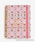 【Cath Kidston × Hello Kitty】リングノート Pink 1,760円／全て表紙の内側も異なるハローキティのアートになっている、こだわりがたっぷり詰まったノート