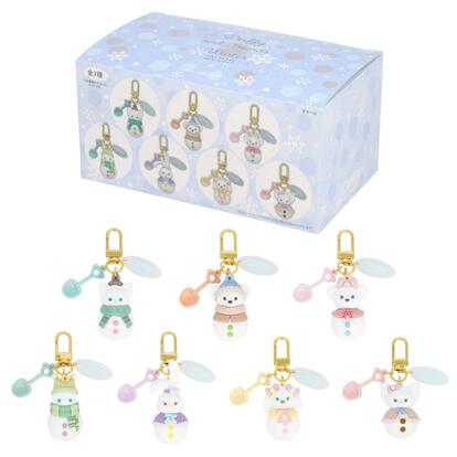 【チャームセット】コンプリート♡シークレットオブスノーウィーデイ♡ディズニー ディズニー】1個あたり70円以下!?「ダッフィー＆フレンド激安グッズ