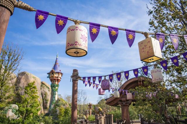 東京ディズニーシー「ファンタジースプリングス」内「ラプンツェルのランタンフェスティバル」