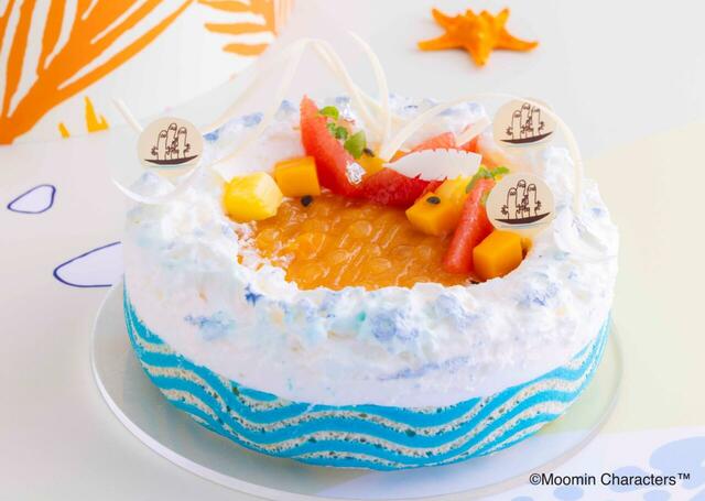 「ニョロニョロトロピカルオーシャン」＜期間：2026年6月4日～8月30日＞【“ヒルトン大阪×ムーミン”のコラボスイーツがカムバック！「リトルミイのサマーアフタヌーンティー」も同時開催！】