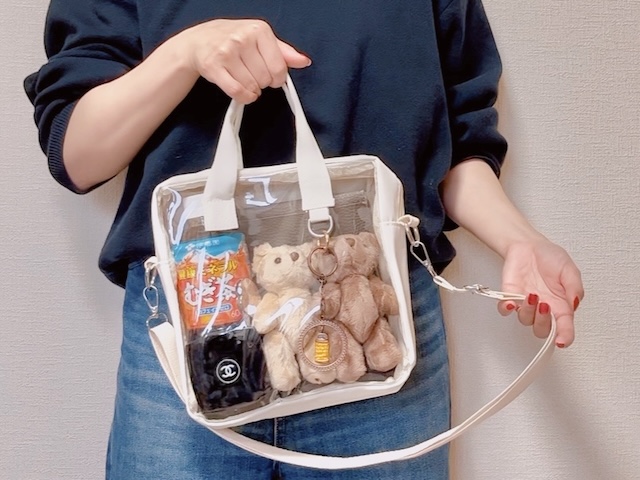 【MORGEN SKY 推し活ショルダーバッグ】手提げ・肩掛け・斜め掛けの3WAY仕様で、その日の気分やシーンによって持ち方を変えられます♪