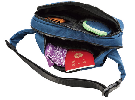 【#ワークマン女子の「バッグ」売上ランキング 6位】「D088 スクエアボディバッグ」1,500円（税込）