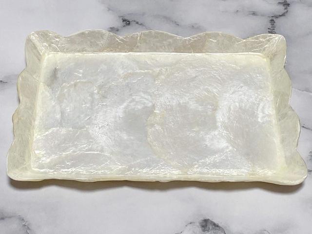 【ナチュラルキッチン】シェルトレーフリルスクエア／税込550円