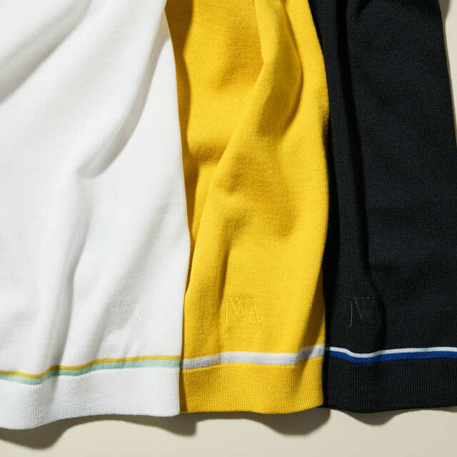 WOMEN「クルーネックセーター（半袖）」各￥1,990