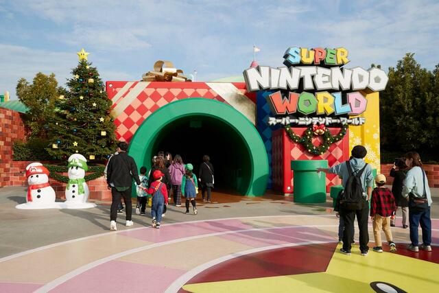 スーパー・ニンテンドー・ワールド｜ユニバーサル・スタジオ・ジャパン「NO LIMIT！クリスマス」2022