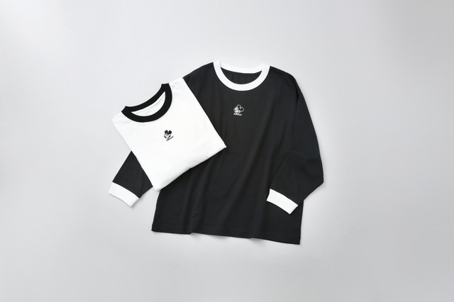 リンガーTシャツ 各4,212円(税込)｜Heather／5F「Disney MICKEY MOUSE 90th ANNIVERSARY COLLECTION | Laforet HARAJUKU」