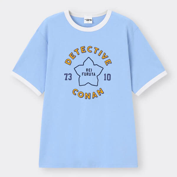 【GU】オーバーサイズグラフィックT(5分袖) Detective Conan 4／¥1,690