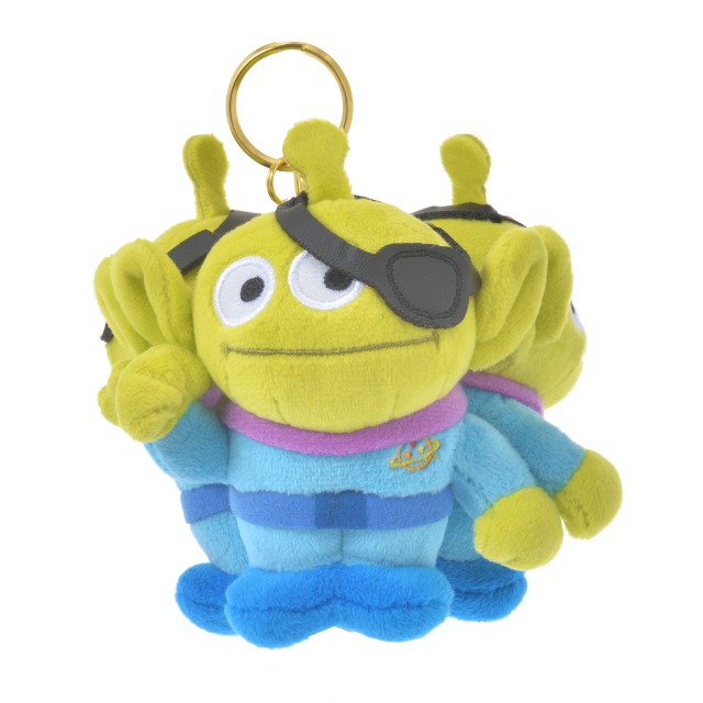 リトル・グリーン・メン／エイリアン ぬいぐるみキーホルダー・キーチェーン Andy's World3,300円