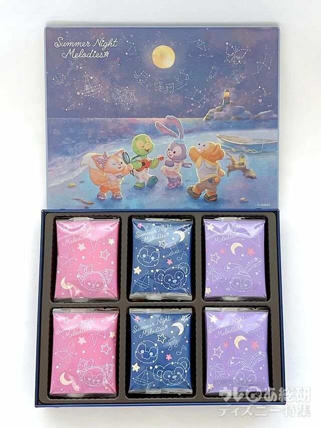 「 ダッフィー＆フレンズのサマーナイト・メロディー 」アソ―テッド・クッキー