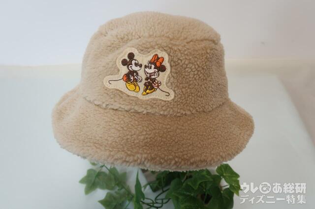 ワークマン　Disneyワッペンボアハット