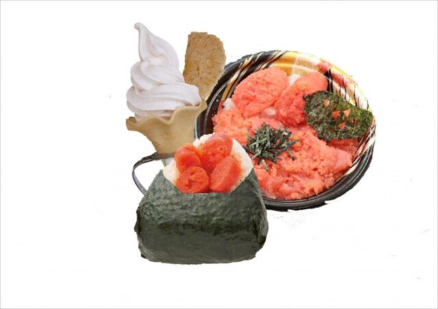 フードコーナーのメニュー色々　