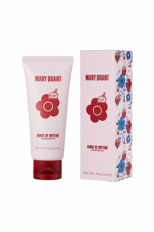 【マリークワント「MOOMIN × MARY QUANT DESIGN COLLECTION」】サージ オブ リズム M〈パック〉100g：7,480円（税込）