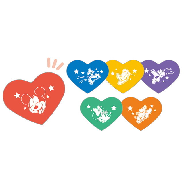 オリジナルハートクリップ（全6種）｜お買い上げプレゼント｜ディズニー「ミッキー＆フレンズ」 ALWAYS THE BEST!マーケット