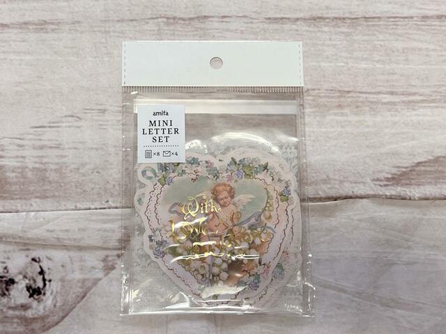ミニレターセット 4セット ロマンティックファンタジー／税込110円