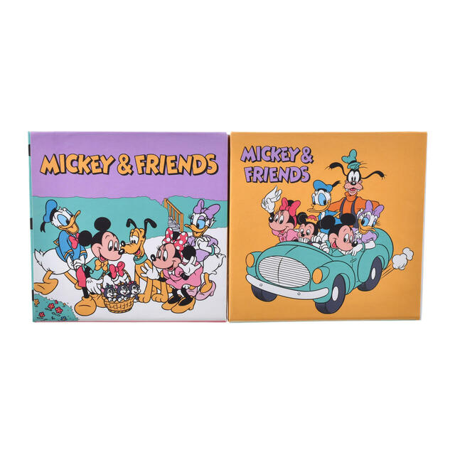 ミッキー&フレンズ 付箋・メモ帳 ペンスタンド付き Mickey & Friends 950円