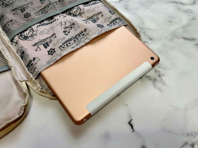 【Disney100 蒸気船ウィリー マルチに使えるポーチBOOK】iPadがちょうど入るサイズ感♪