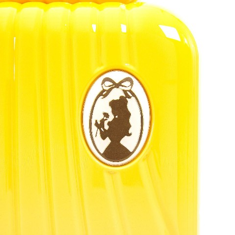 ベルのシルエットがワンポイント【ディズニー】スーツケース(プリンセス ベル)22,000円