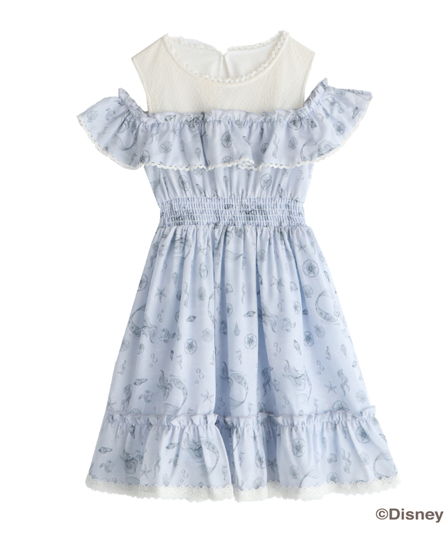 リトル・マーメイド スカート ¥5,900+tax サックス、ラベンダー