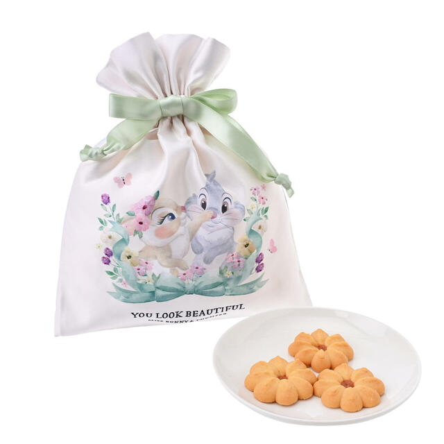バンビ クッキー 巾着入り DISNEY SPRING ROMANCE 1,900円