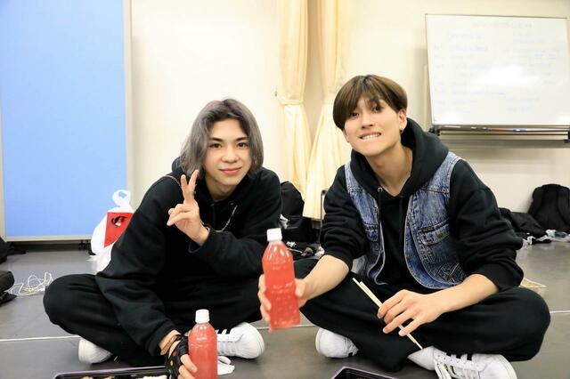 ラストはカメラ目線で