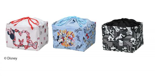 ミッキー&フレンズ プレミアム巾着バニティ オールドVer.