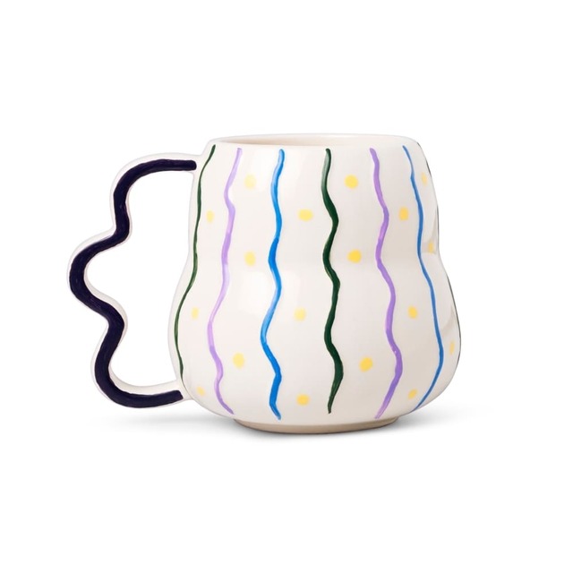 【フライングタイガー／DIYマグ 990円】かぼちゃ のような丸いフォルム