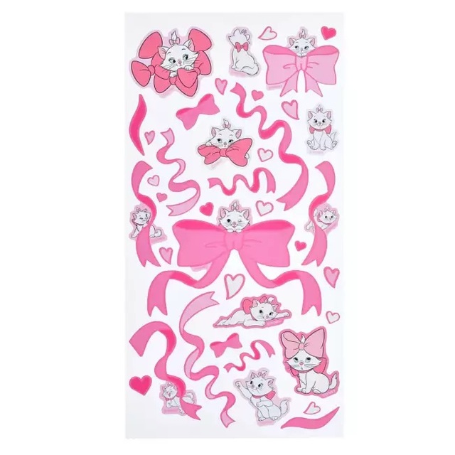 マリー おしゃれキャット シール・ステッカー リボン Sticker Collection 350円