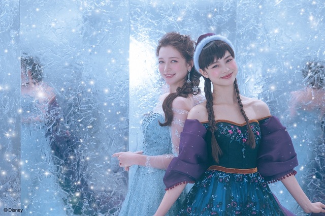 リトル・マーサ 名古屋店｜「ディズニー ウエディングドレスコレクション」着用フォトプラン｜撮影例／アナと雪の女王｜FROZEN ART COLLECTION BY SHOKO NAKAGAWASPECIAL PHOTO PLAN