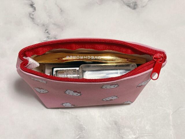 最低限持ち歩きたいコスメを入れるのにぴったり