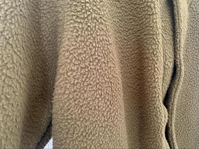 【ワークマン ボアフリースカーディガン】軽量で柔らかい