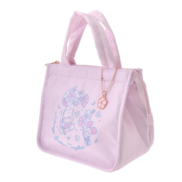 プーさん＆ピグレット 保冷バッグ・ポーチ セット チャーム付き DISNEY SAKURA COLLECTION 2026 2,000円