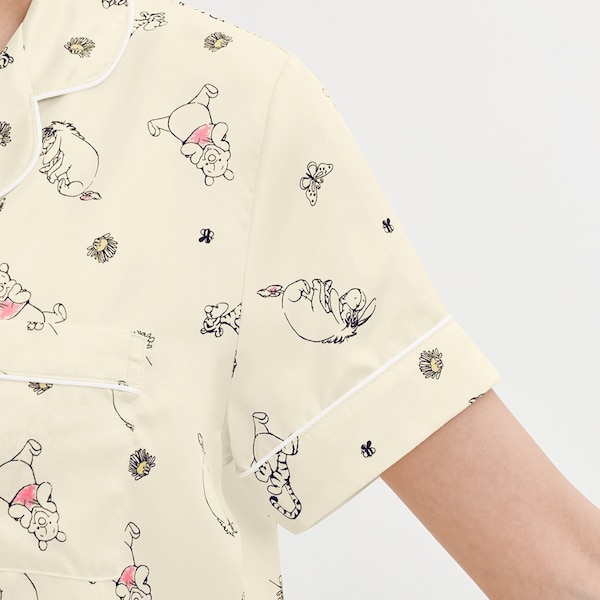 サテンパジャマ(半袖)Disney +E 2,490円+税